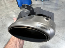Load image into Gallery viewer, USED (LIKE NEW) Akrapovic Titanium Tips for 992 Turbo in silver