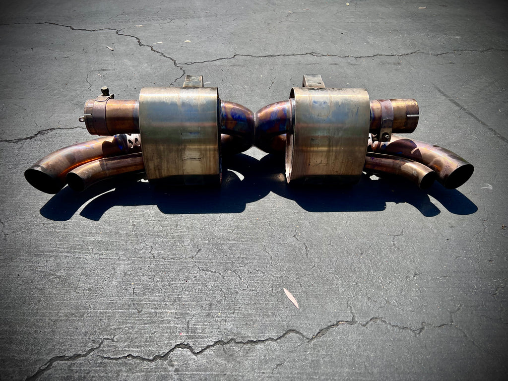 Used 992 Kline Exhaust w/ Valves and bypass pipes