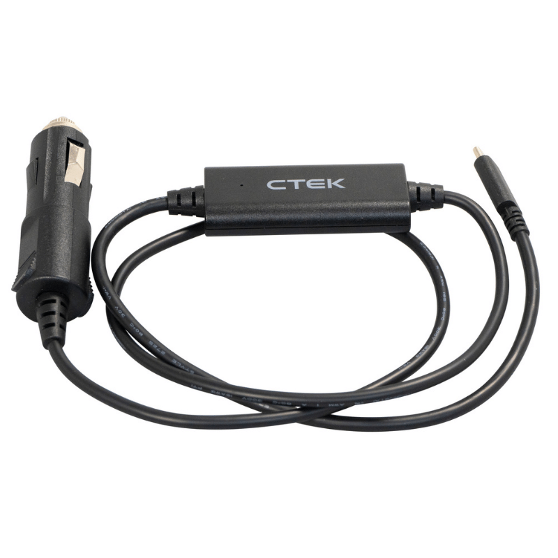 CTEK CS FREE USB-C Charging Cable w/ 12V Accessory Plug – World-Motorsports