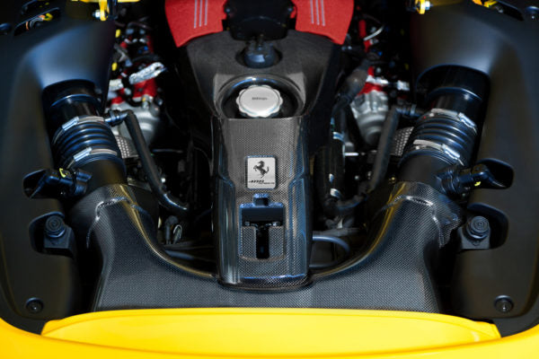NOVITEC Carbon Engine Air-Vent Covers for Ferrari F8 Spider