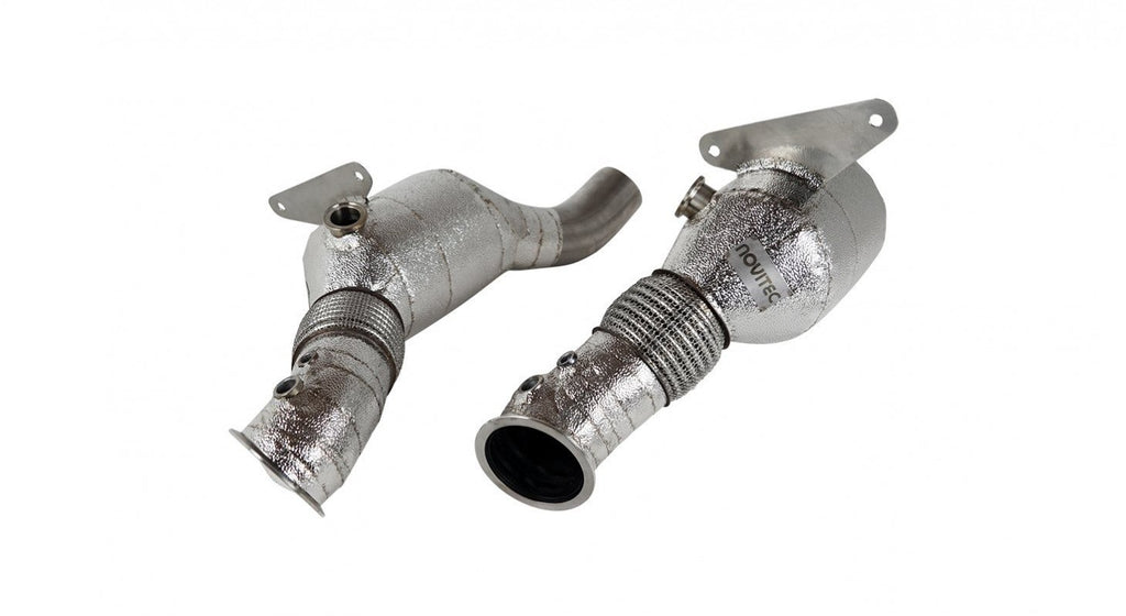 FERRARI F8 - Novitec 100 Cell Sport Metal Catalysts Heat Protected