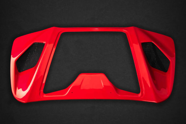 CAPRISTO – Carbon and Glass Bonnet (Design S)Ferrari 488GTS/Pista
