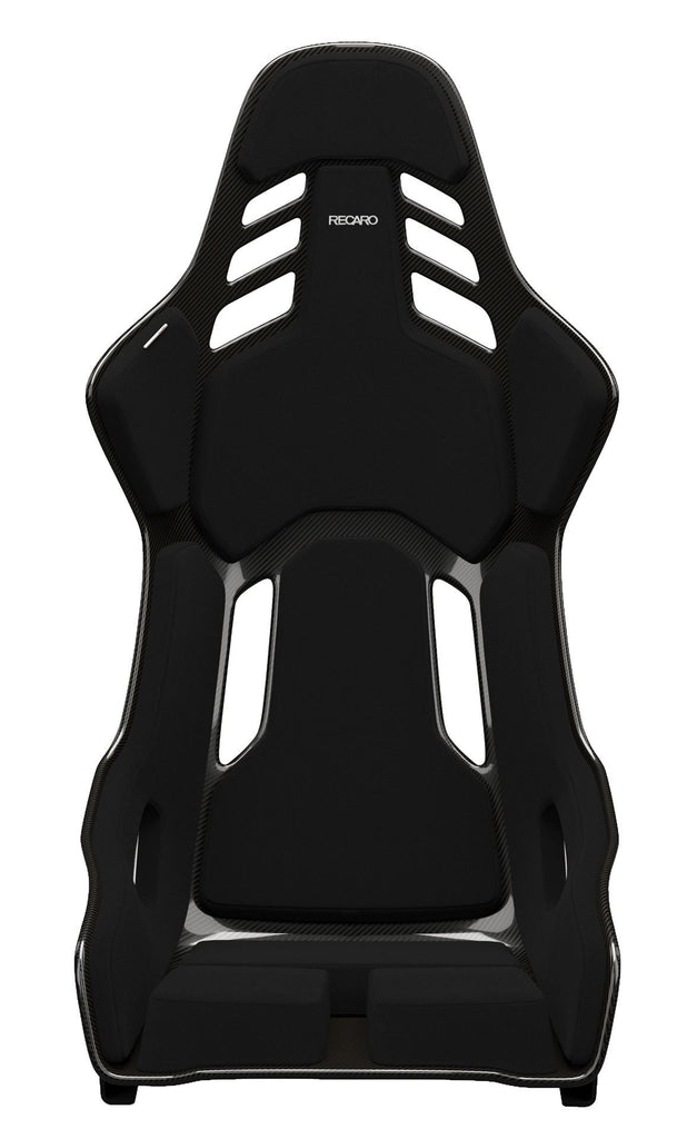 RECARO Podium (Large Pads) CFK Carbon Fiber Seat - Velour Black