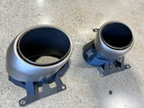 USED (LIKE NEW) Akrapovic Titanium Tips for 992 Turbo in silver