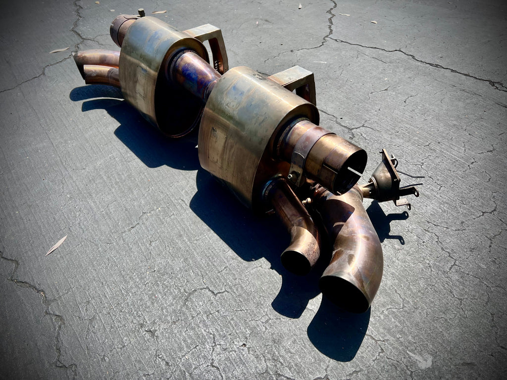 Used 992 Kline Exhaust w/ Valves and bypass pipes