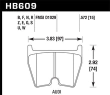 Load image into Gallery viewer, Hawk 08-11 Audi R8/07-08 RS4/03-04 RS6 / 02-03 VW Phaeton DTC-60 Front Race Brake Pads