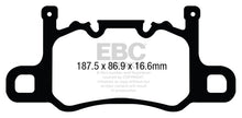 Load image into Gallery viewer, EBC 13-15 Porsche 911 (991) (Cast Iron Rotor only) 3.8 GT3 Yellowstuff Rear Brake Pads