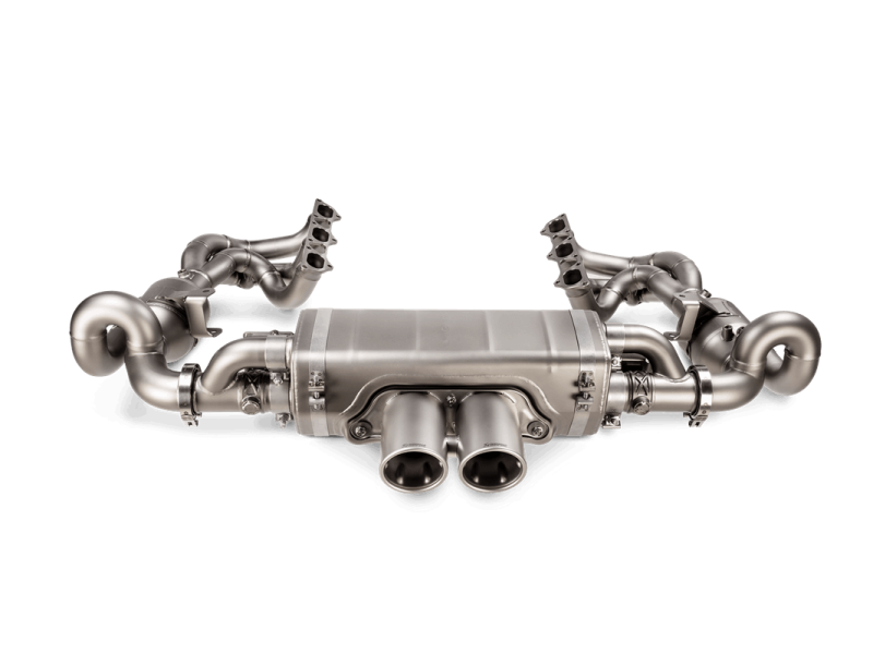 Akrapovic Full Titanium Exhaust System - Porsche 992 GT3 - Comes w/Titanium Tips