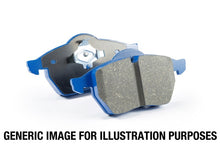 Load image into Gallery viewer, EBC 12-16 Porsche Boxster 2.7L (Cast Iron Rotors Only) Bluestuff Front Brake Pads