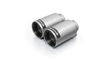 Load image into Gallery viewer, Remus Stainless Steel 98mm Polished w/Carbon Insert Tail Pipe Set (Pair)