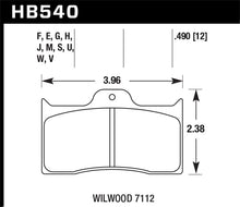 Load image into Gallery viewer, Hawk Wilwood HPS 5.0 Brake Pads
