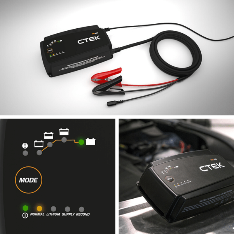 CTEK CS FREE USB-C Charging Cable w/ Clamps – World-Motorsports