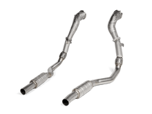 Load image into Gallery viewer, Akrapovic 2020 Audi RS6 Avant (C8) DownPipe (SS) w/Link Pipe Set (Does Not Fit w/L-AU/SS/6)