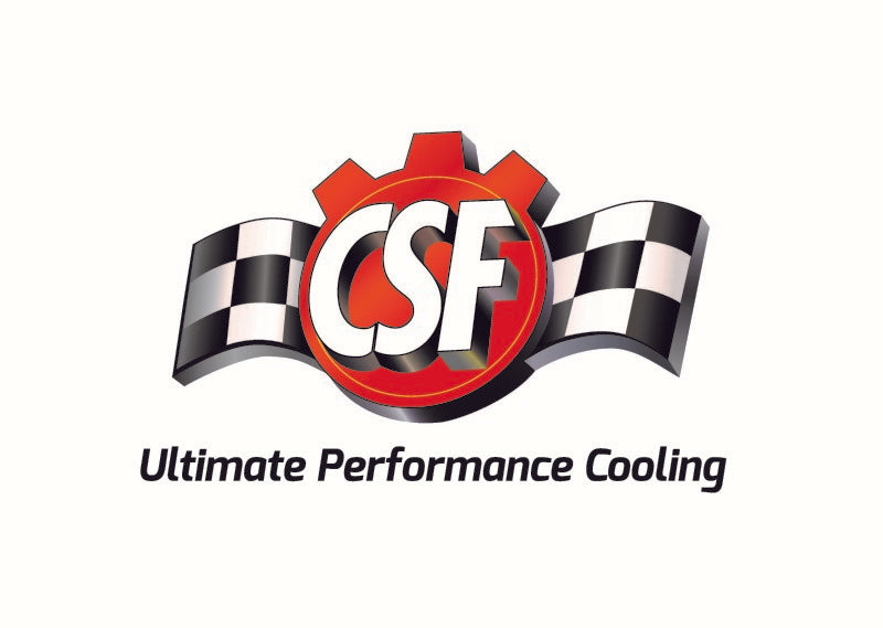 CSF Universal Drag Race / Tuck Radiator w/9in Spal Fan - 10.5in H x 10in L x 3.6in W