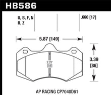 Load image into Gallery viewer, Hawk 2014 McClaren MP4-12C (Spider) DTC-60 Rear Race Brake Pads
