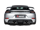 Akrapovic 2020+ Porsche Cayman GT4 (718) Slip-On Race Line (Titanium) (Req Tips / Option 2)
