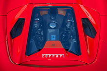 Load image into Gallery viewer, CAPRISTO – Carbon and Glass Bonnet (Design S)Ferrari 488GTS/Pista