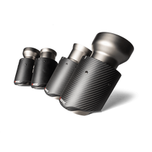 Load image into Gallery viewer, Akrapovic 19-20 BMW X4 M/X4 M Competition (F98) Tail Pipe Set (Carbon)