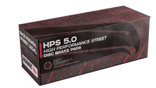Load image into Gallery viewer, Hawk HPS 5.0 AP Racing w/ 0.654 Thickness Performance Street Brake Pads