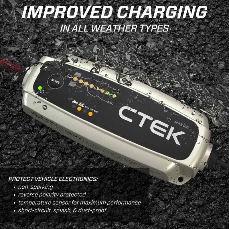 CTEK Battery Charger - MXS 5.0 4.3 Amp 12 Volt – World-Motorsports CTEK Battery Charger - MXS 5.0 4.3 Amp 12 Volt – World-Motorsports