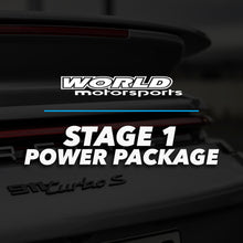 Load image into Gallery viewer, World Motorsports Porsche 992 Turbo S - Stage 1 Power Package